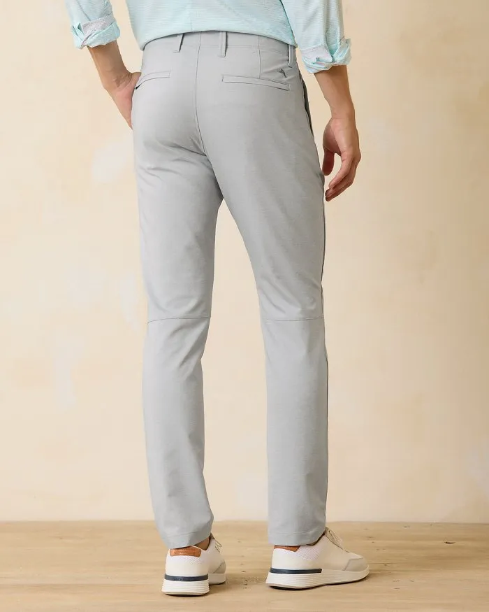 On Par IslandZone® Flat-Front Pants in Harbor Mist by Tommy Bahama