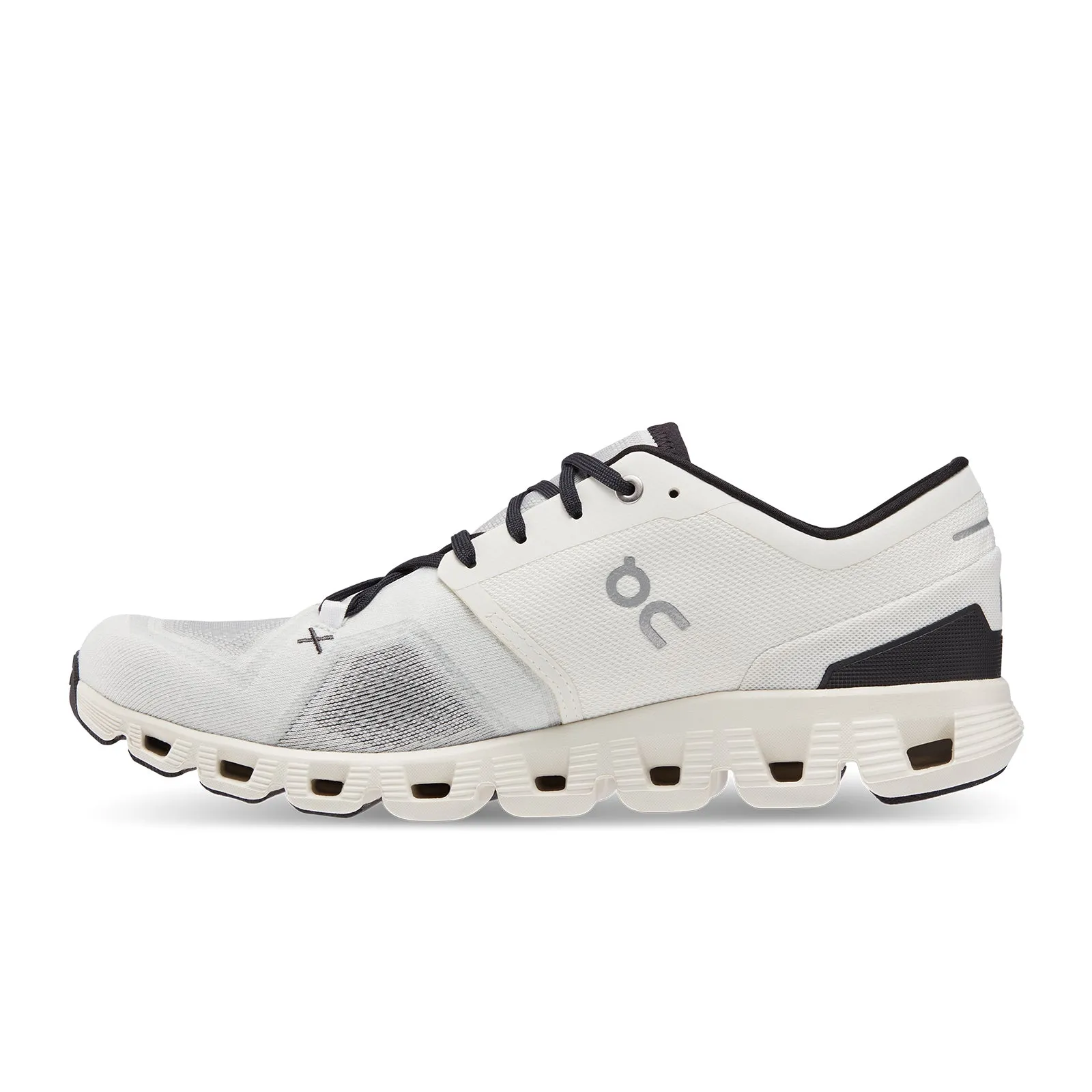 On Running Cloud X 3 Running Shoe (Men) - Ivory/Black