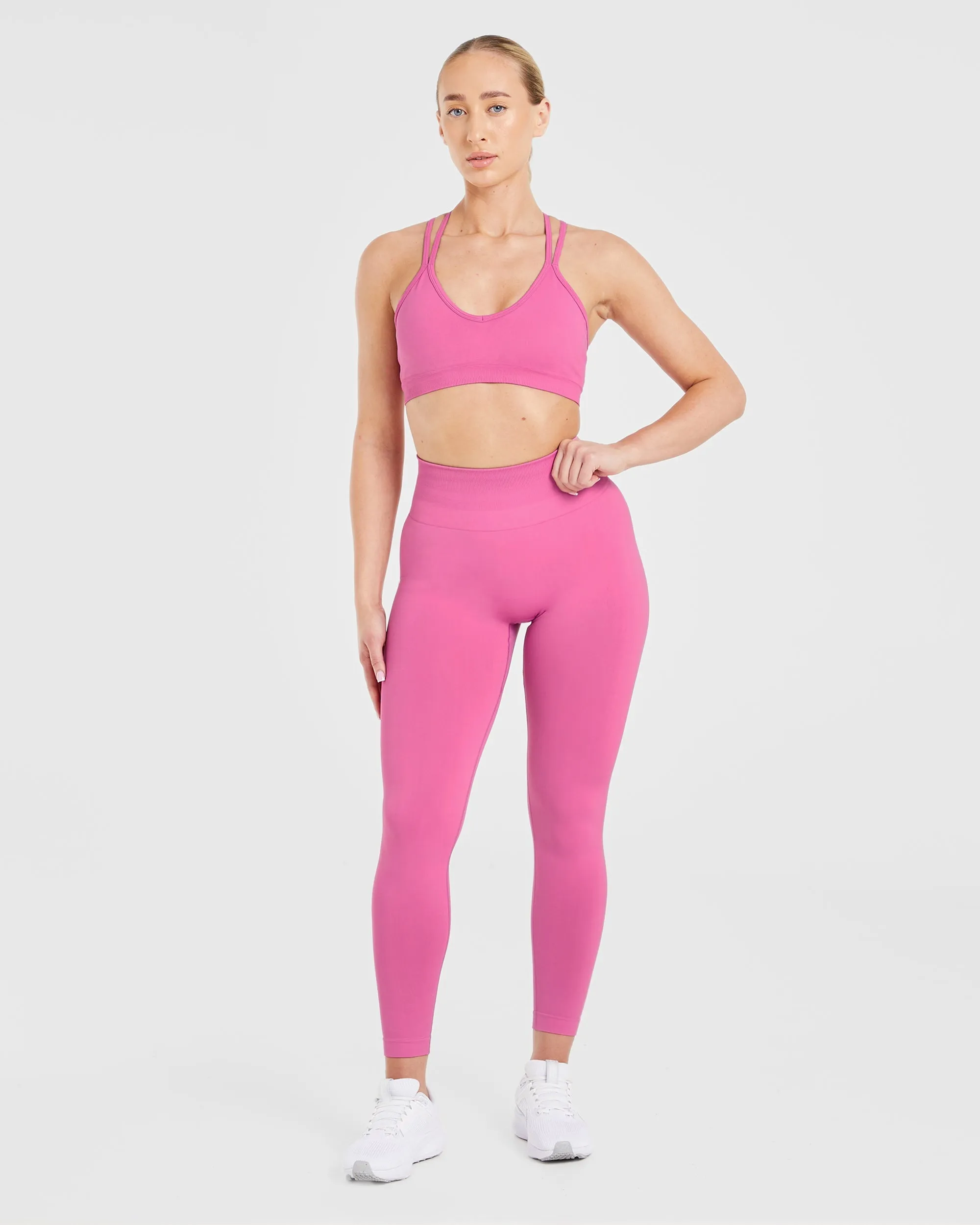 Power Seamless Leggings - Pink