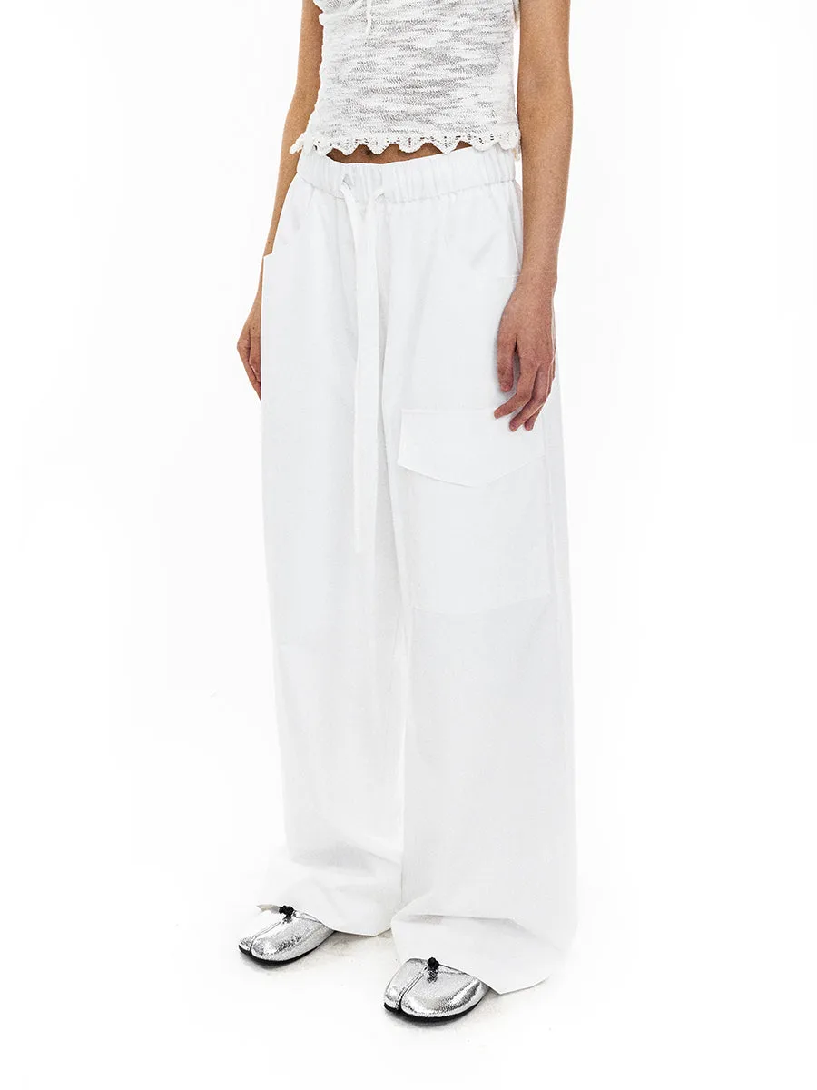 Quick-drying loose-fitting wide casual pants