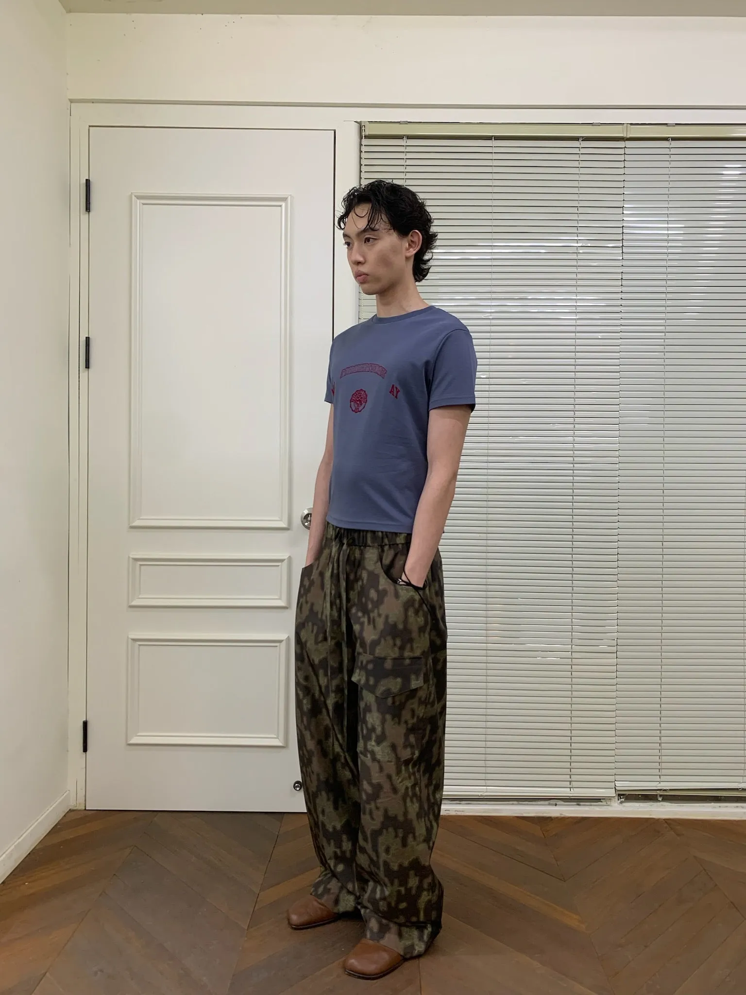 Quick-drying loose-fitting wide casual pants