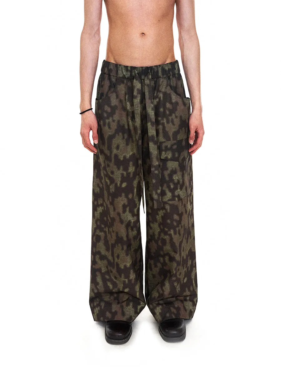 Quick-drying loose-fitting wide casual pants