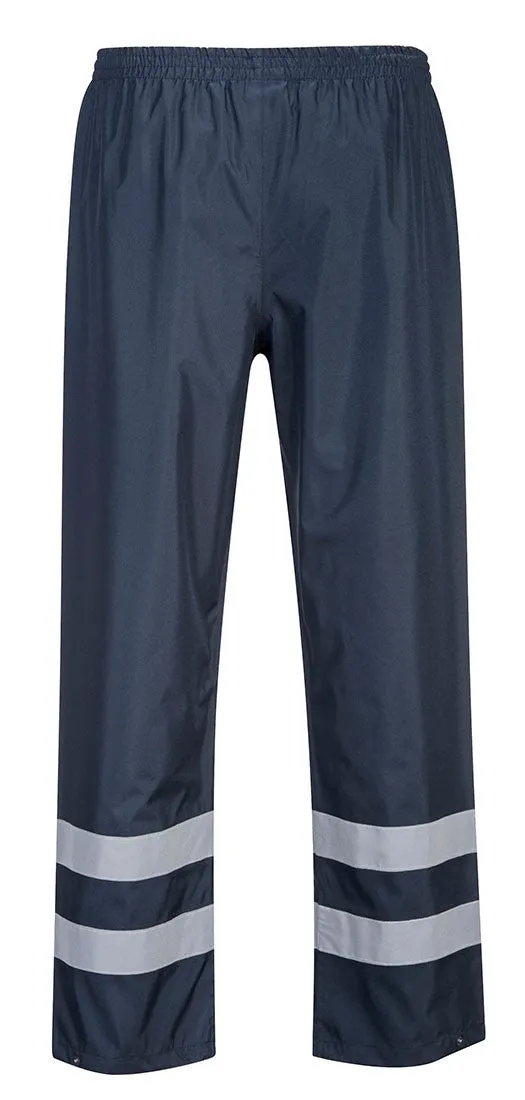 S481 Iona Lite Work Pants - Rain Gear for Men and Women, Durable Waterproof Reflective Rain Pant