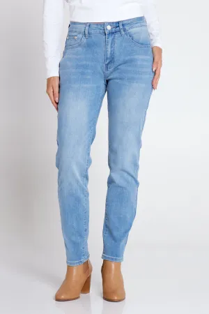 Savannah Cotton Jeans - Denim