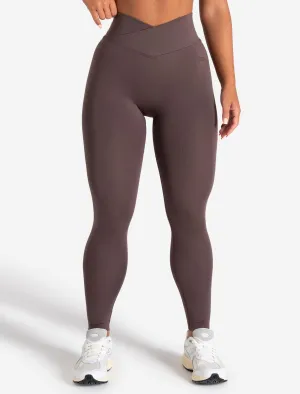 Sculpt Seamless Scrunch Leggings - Mocha