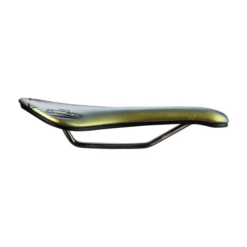 SELLE SAN MARCO ASPIDE SHORT OPENFIT RACING Saddle - Iridiscent Gold