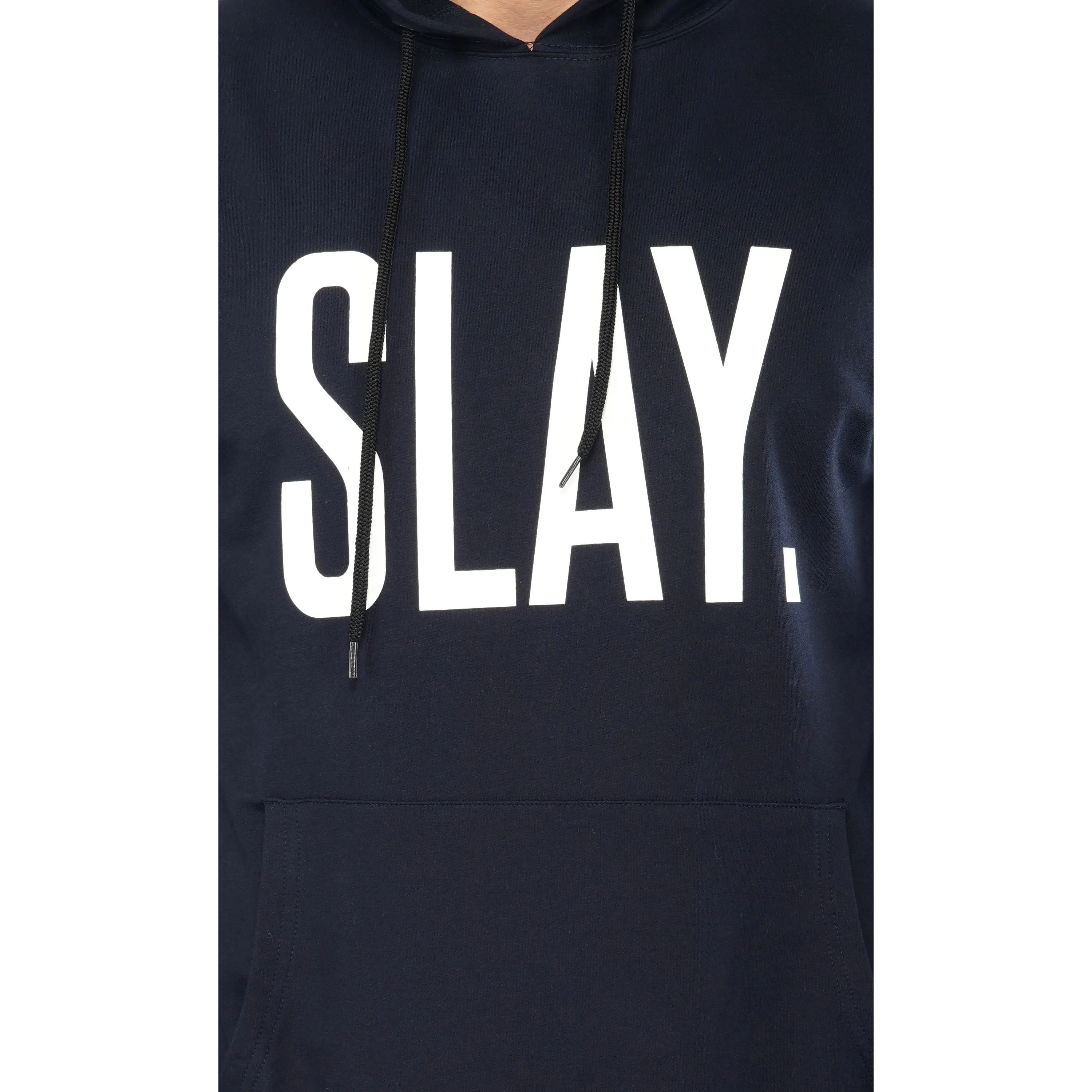 SLAY. Classic Men's Navy Blue Tracksuit