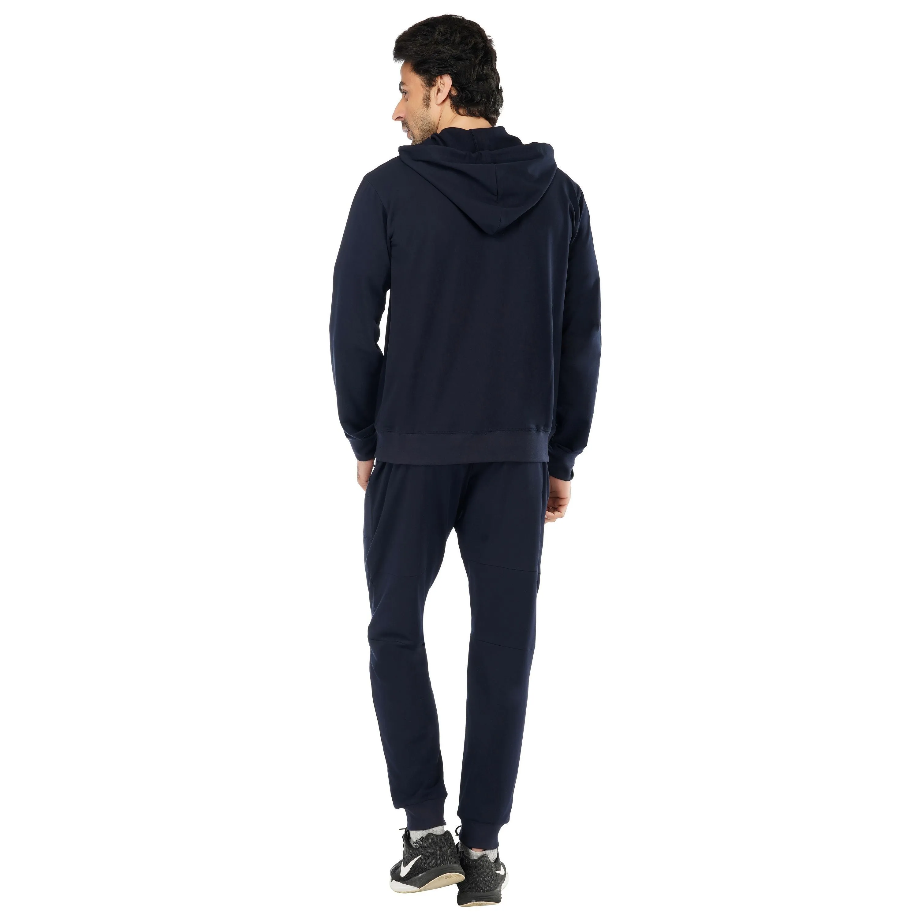 SLAY. Classic Men's Navy Blue Tracksuit