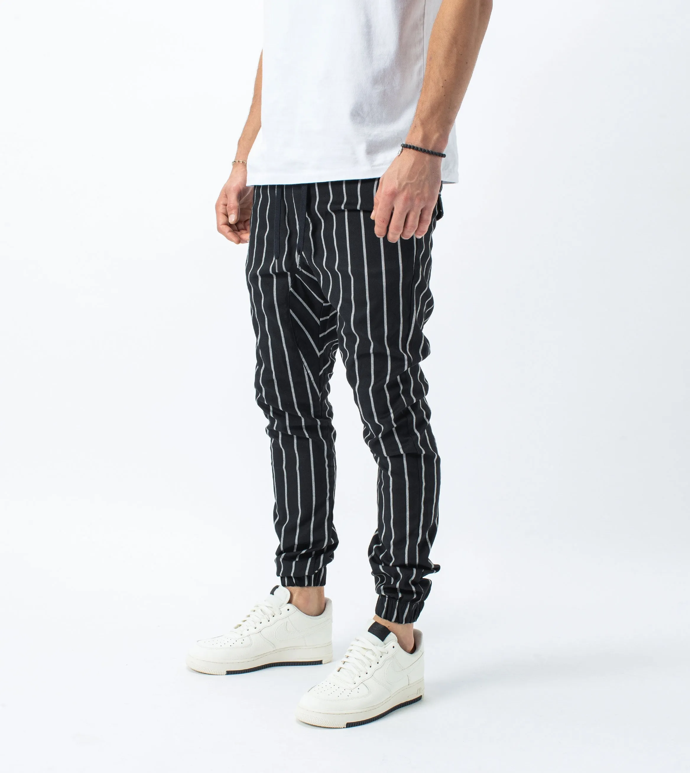 Stripe Sureshot Jogger Black/Milk - Sale