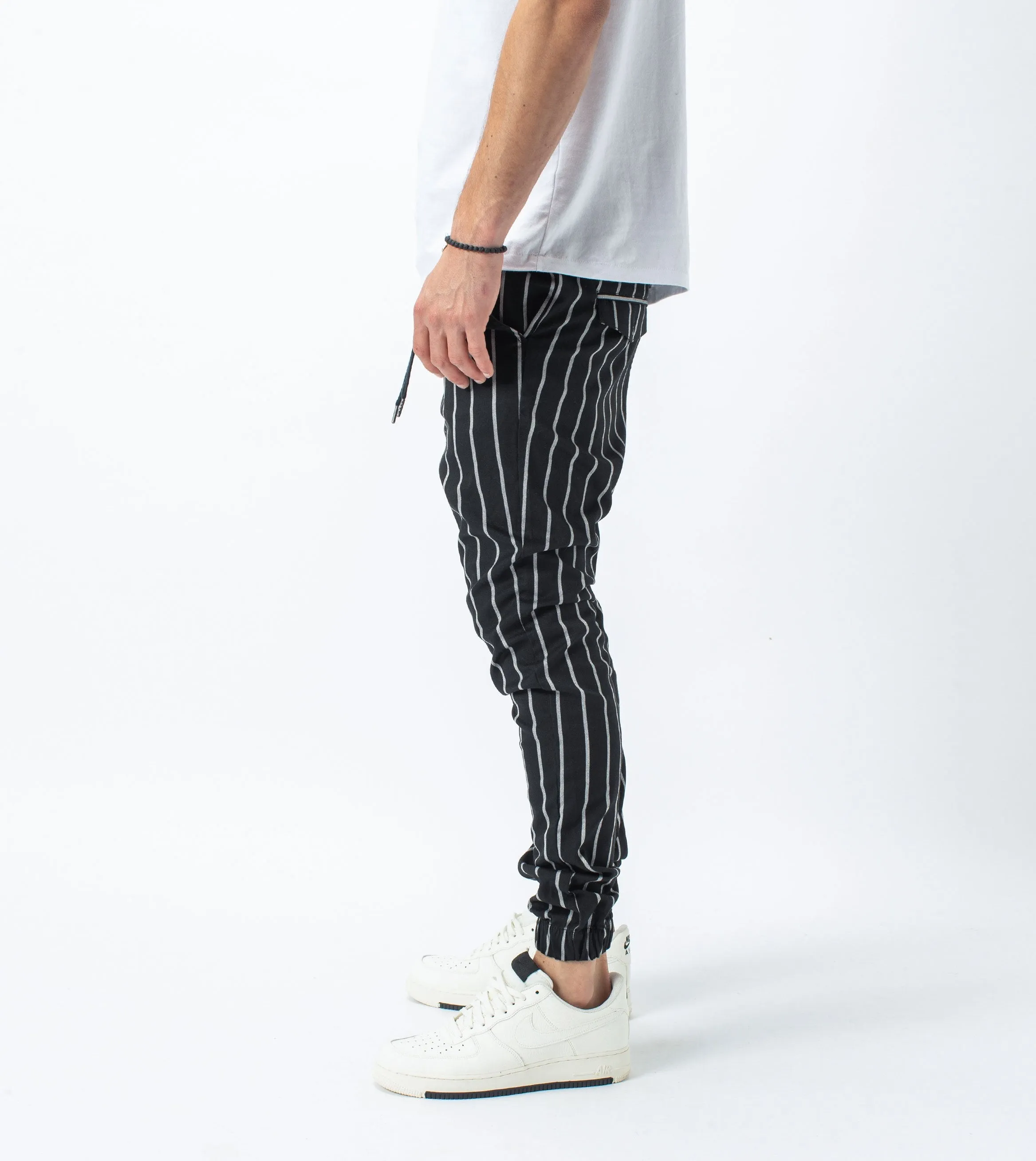 Stripe Sureshot Jogger Black/Milk - Sale