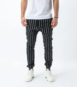 Stripe Sureshot Jogger Black/Milk - Sale