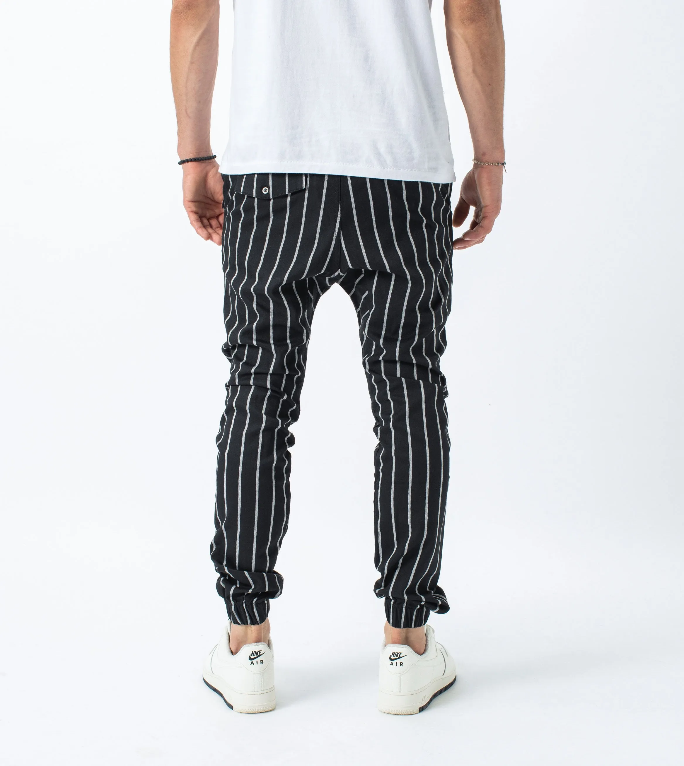 Stripe Sureshot Jogger Black/Milk - Sale