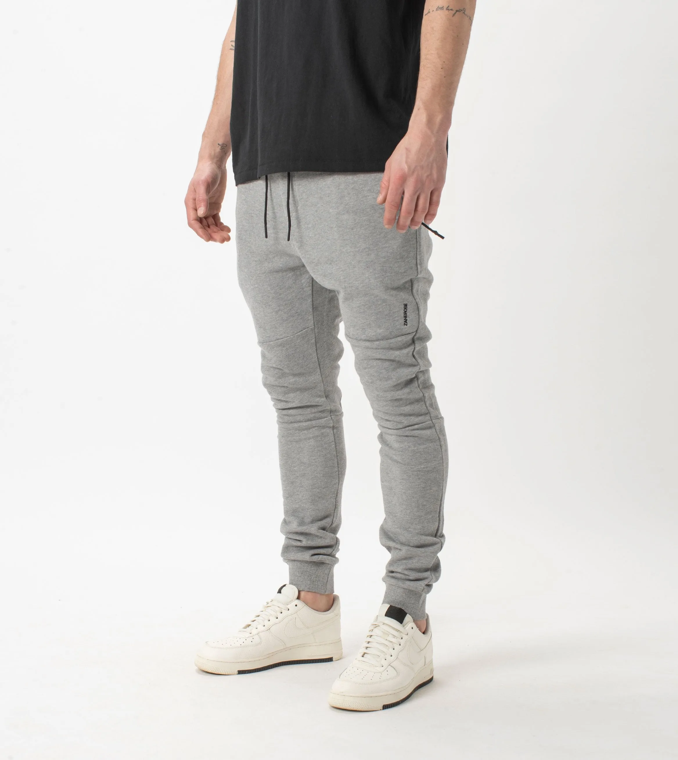 Sureshot Fleece Jogger Dk Grey Marle