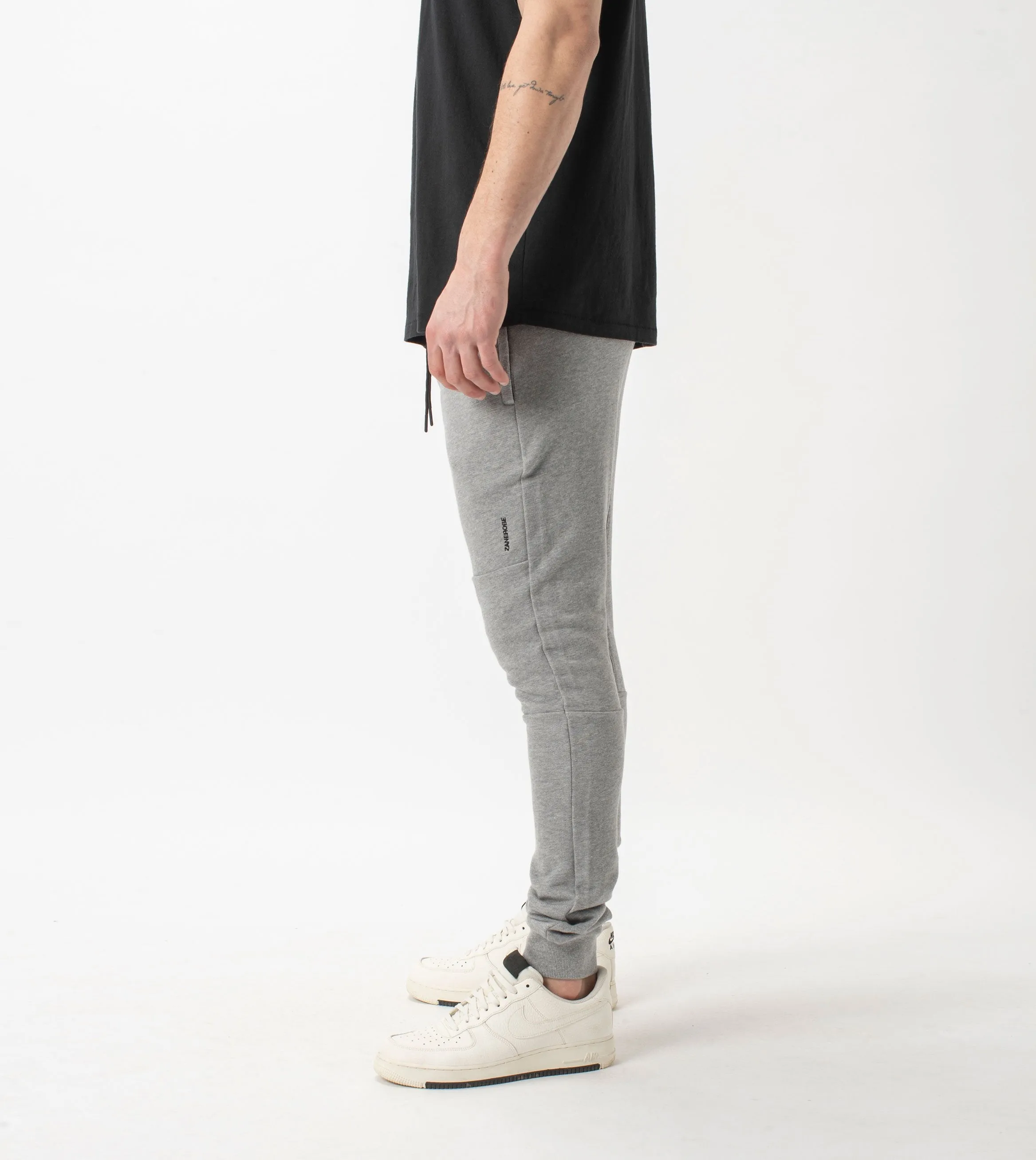 Sureshot Fleece Jogger Dk Grey Marle