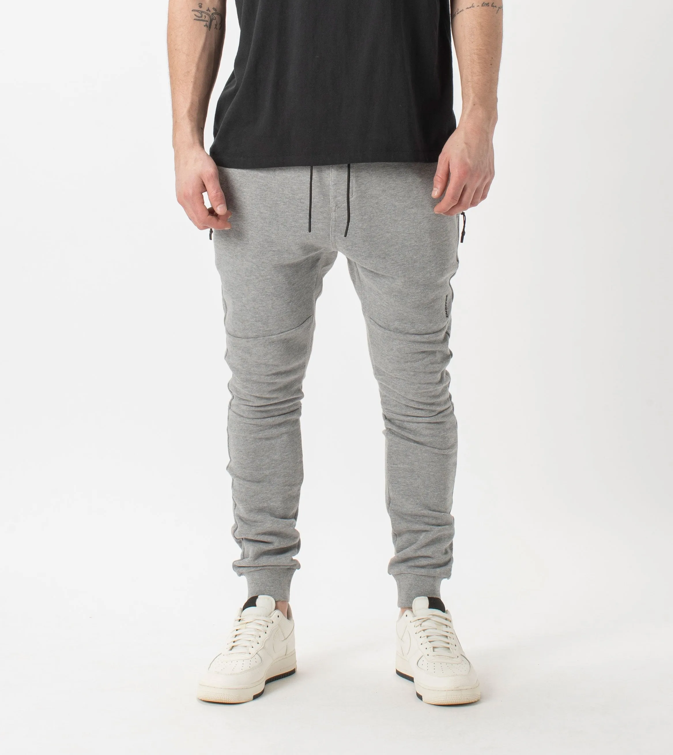 Sureshot Fleece Jogger Dk Grey Marle