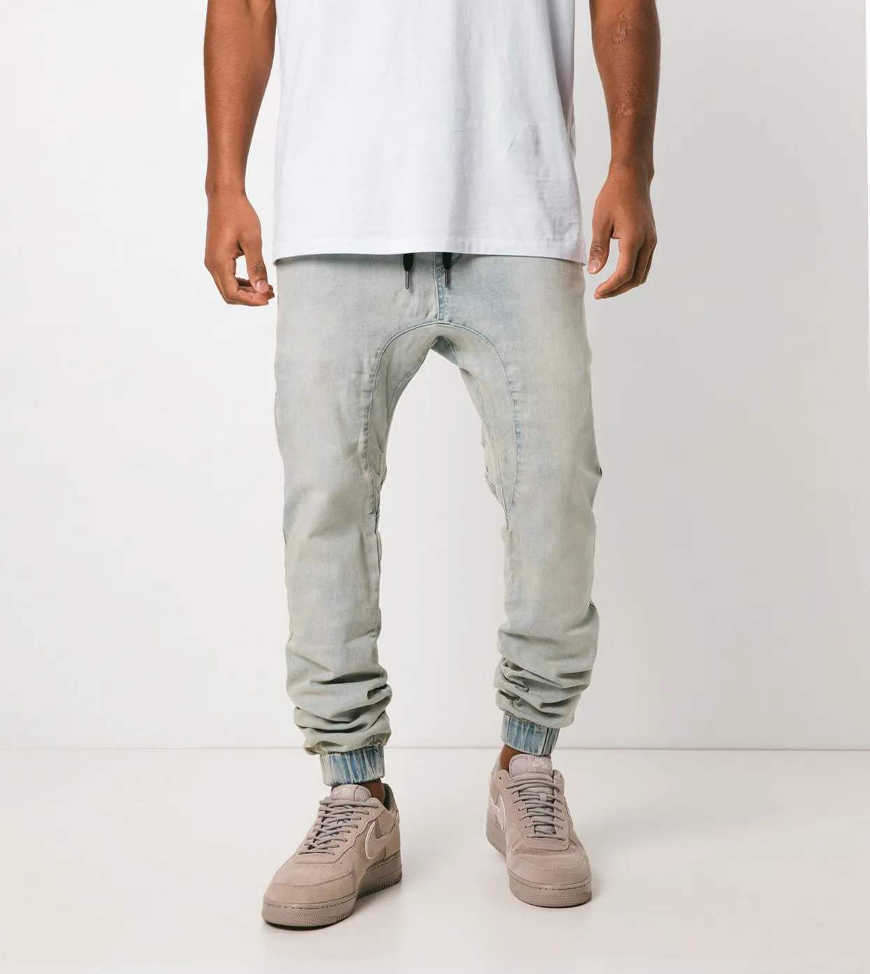 Sureshot Jogger Whitewash - Sale