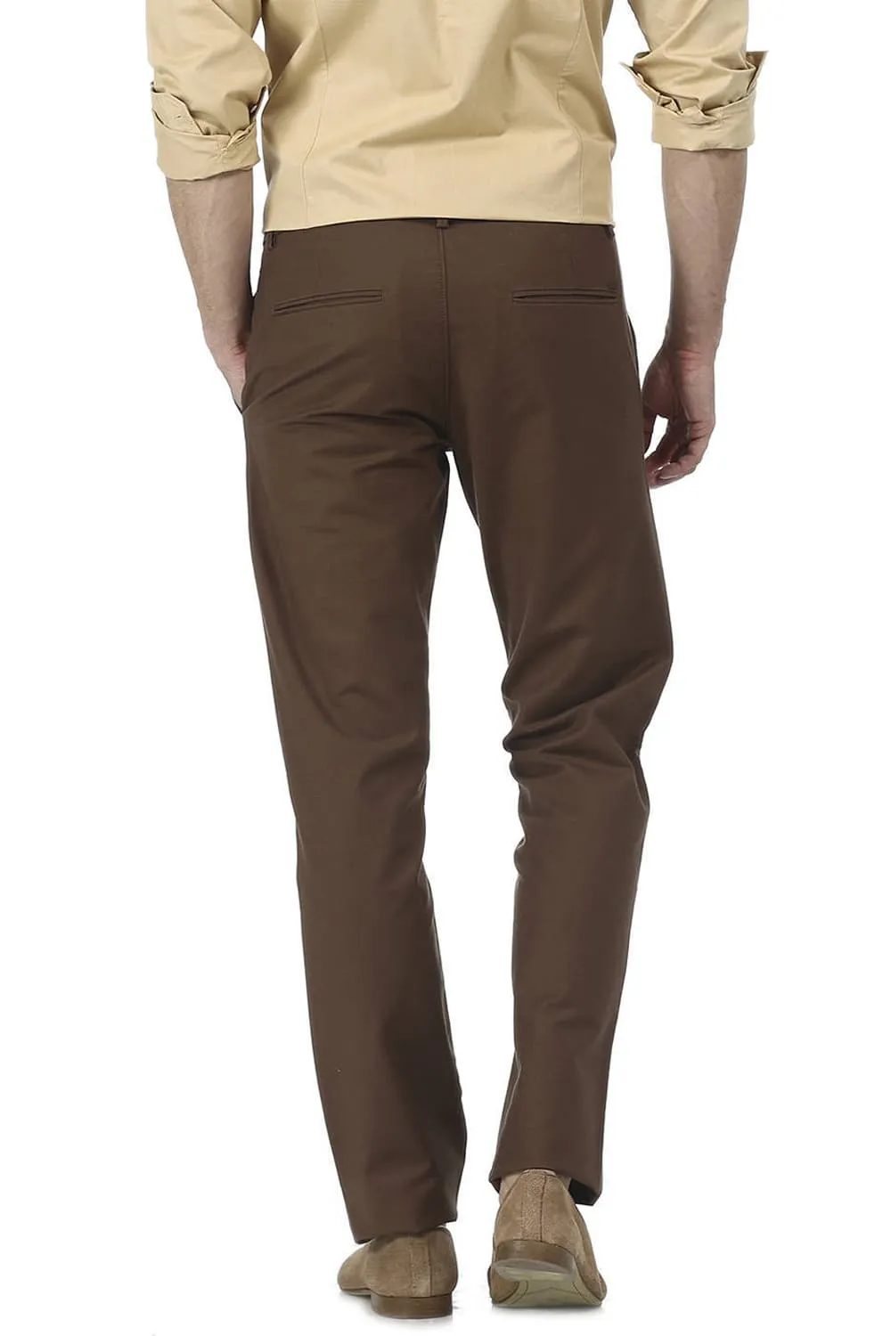 Tapered Fit Satin Trouser