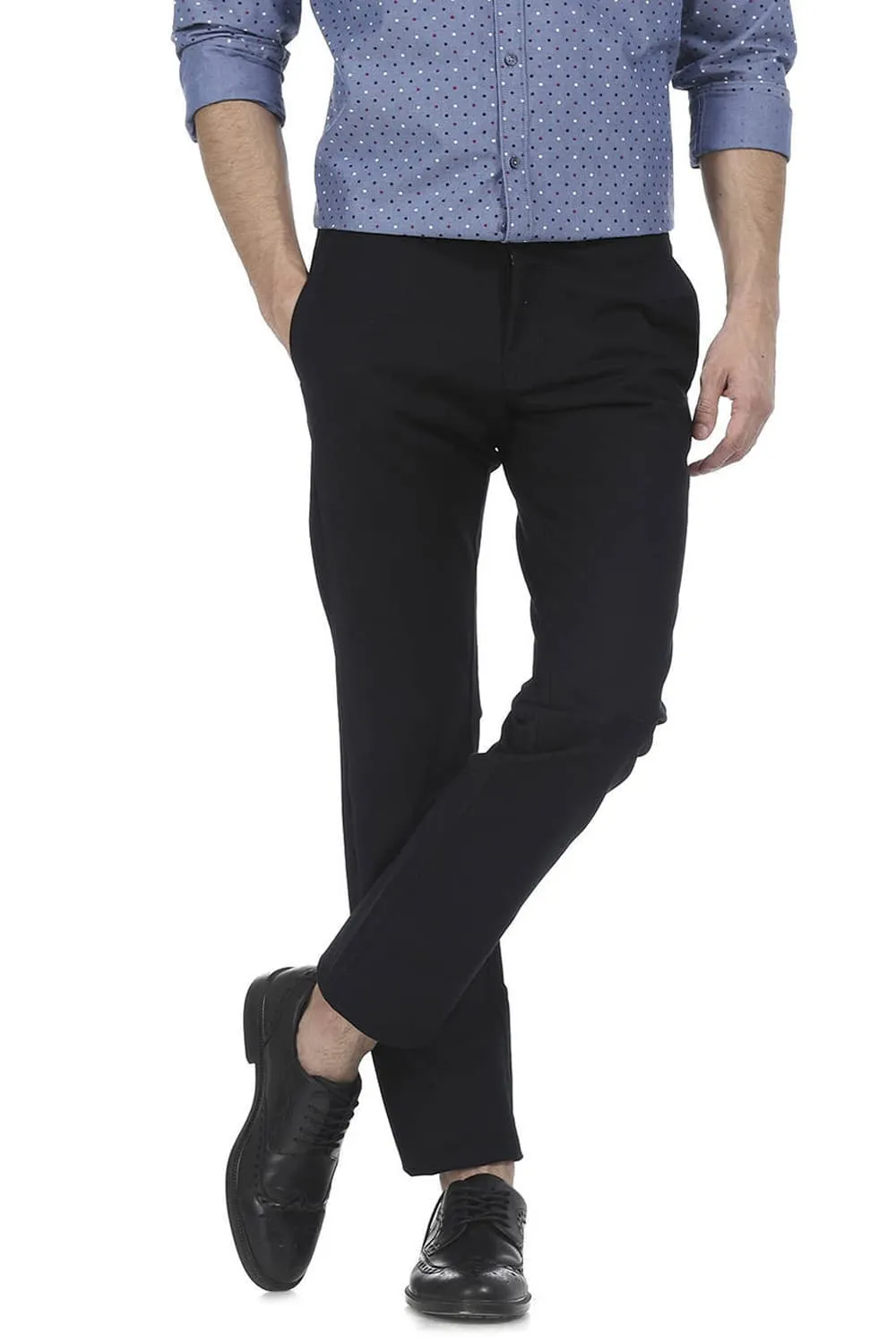 Tapered Fit Satin Trouser