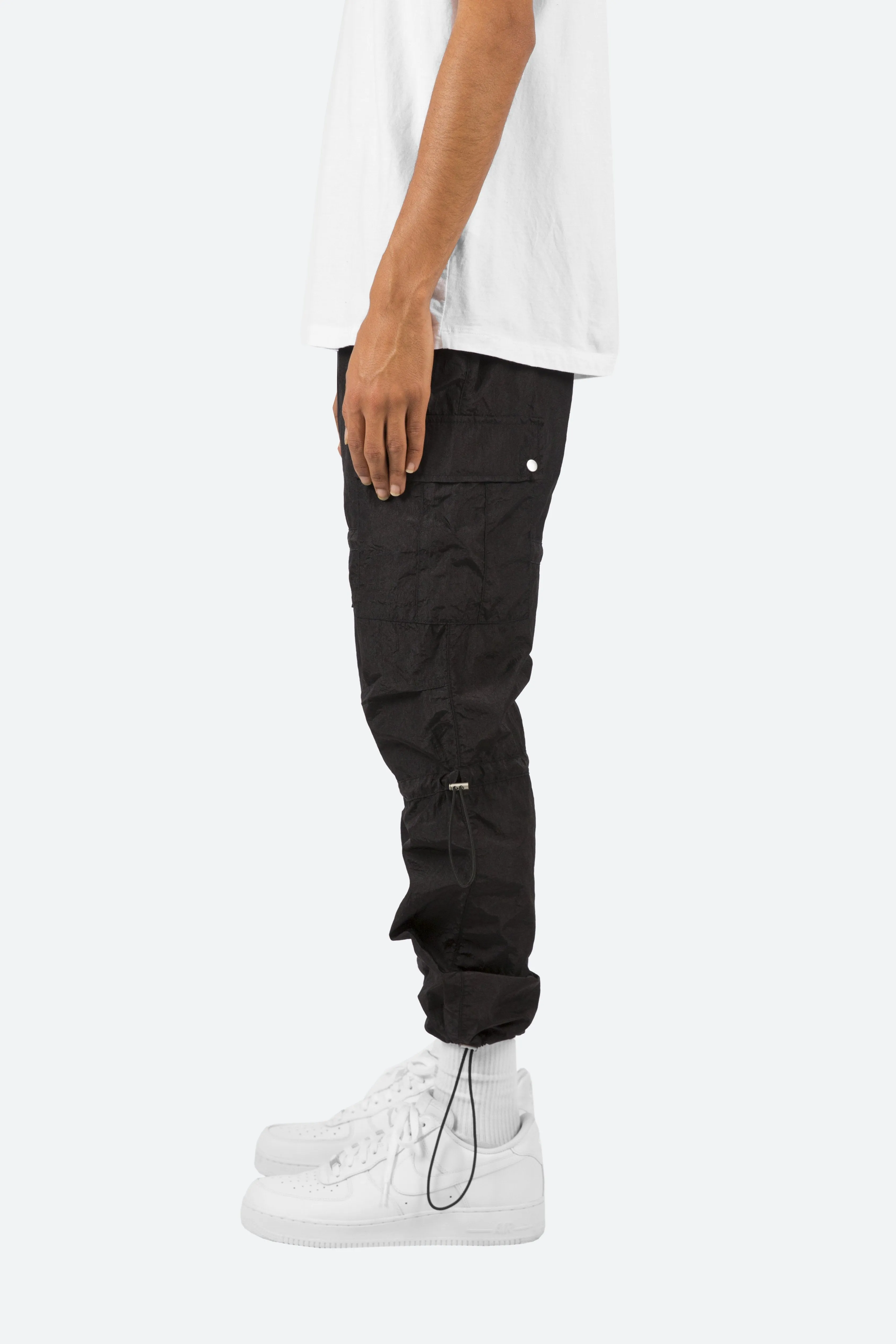 Tech Cargo Pants - Black