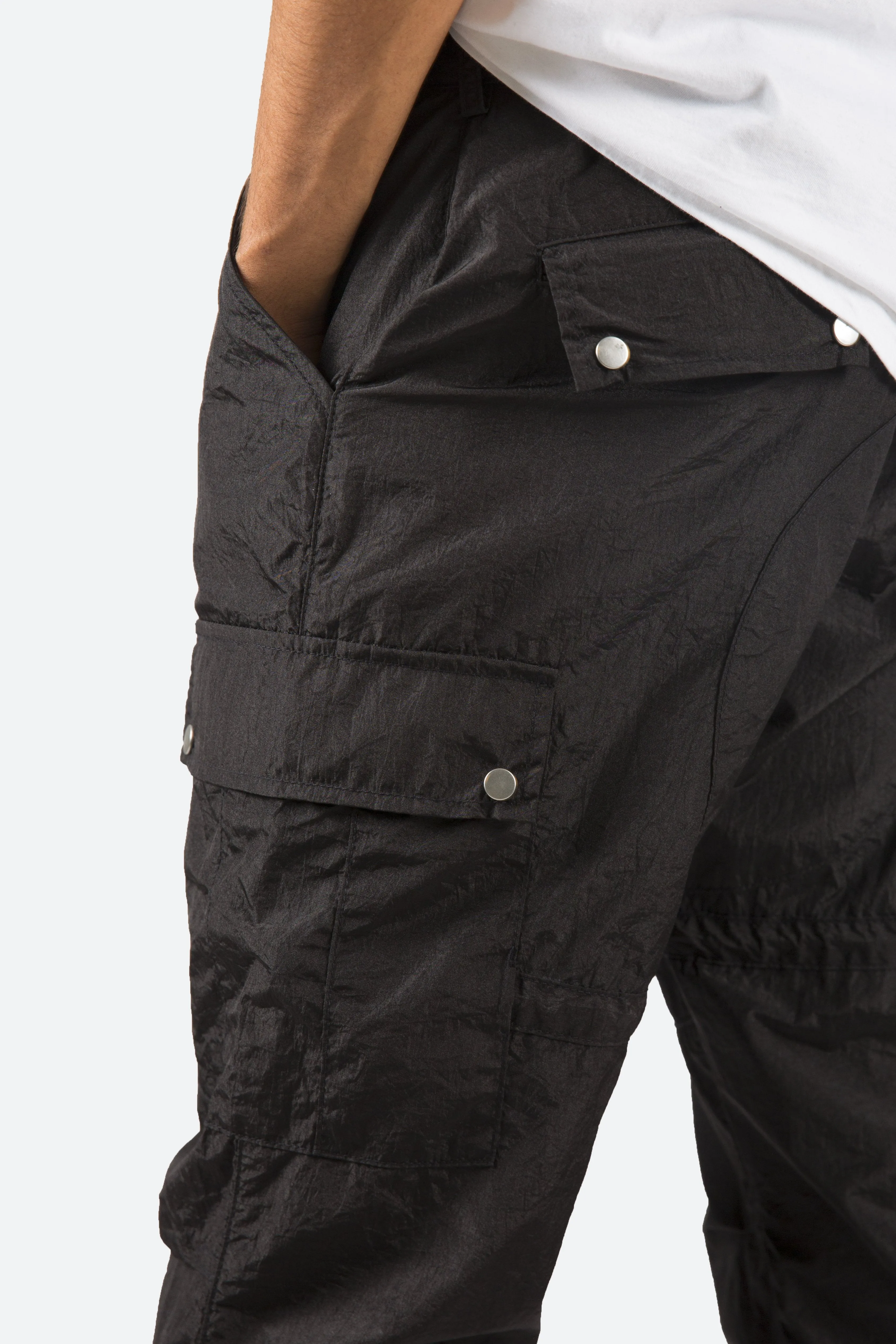 Tech Cargo Pants - Black