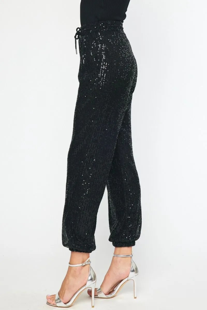 The Coco Sequin Joggers