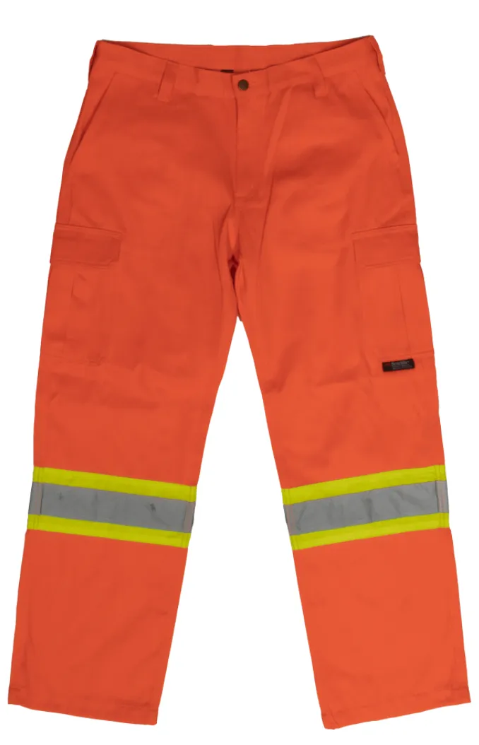 Tough Duck Safety Cargo Work Pant Orange - SP01 - 1/CS