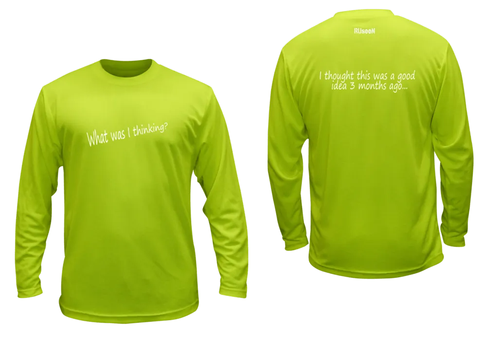 Unisex Reflective Long Sleeve Shirt - Good Idea