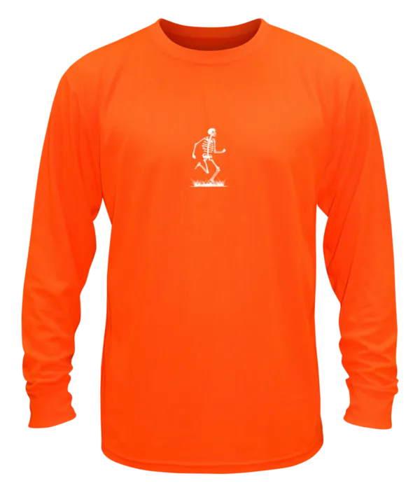 Unisex Reflective Long Sleeve - Skeleton - Overstocks