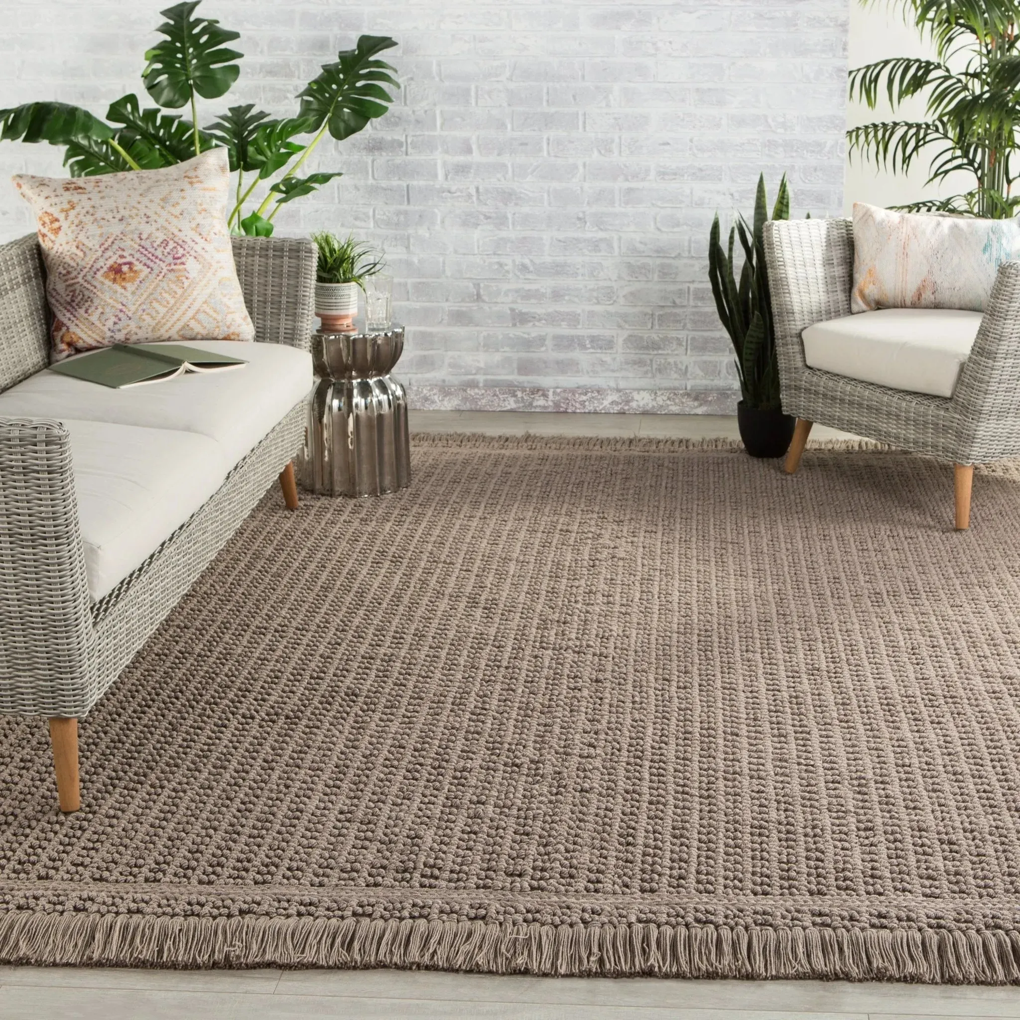 Villa VIL02 Soleil Dark Taupe Rug