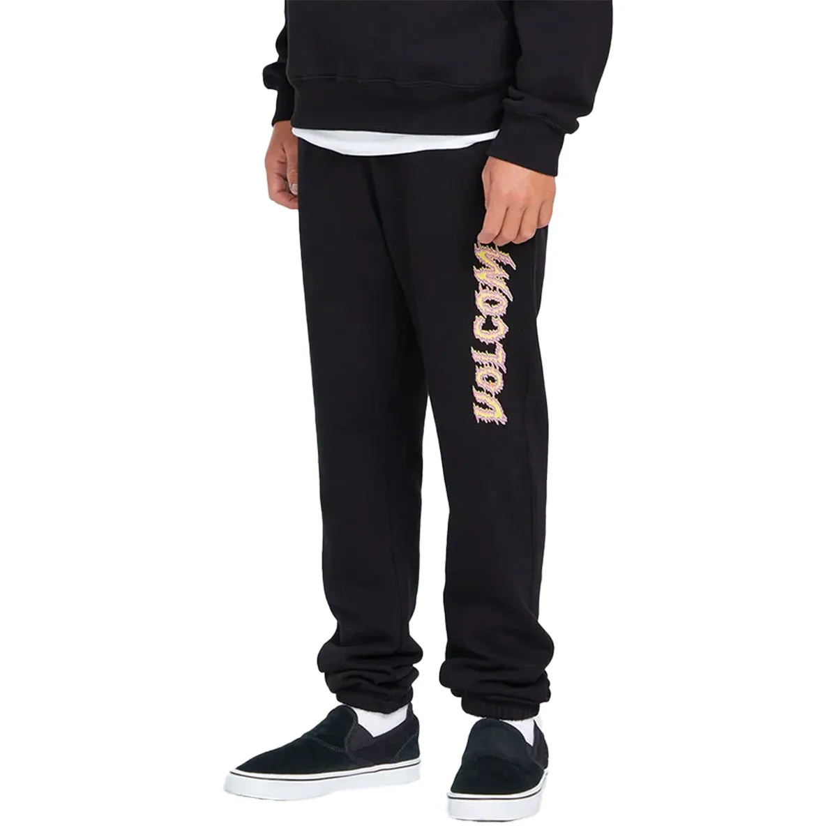 Volcom Youth Big Boys Featured Artist Tetsunori Fleece Pants