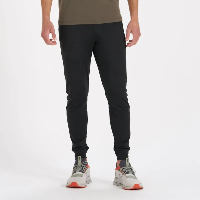 Vuori Ponto Performance Jogger - Heather Black