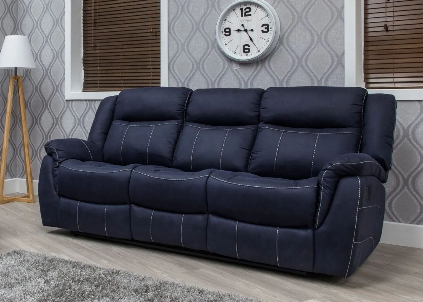 Walton Fabric Fully-Reclining Sofa Range by Sofahouse - Comfortable and Stylish Sofa