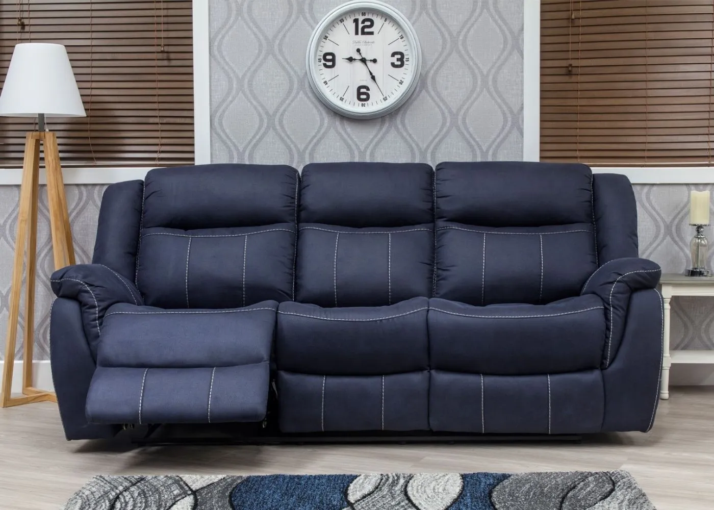 Walton Fabric Fully-Reclining Sofa Range by Sofahouse - Comfortable and Stylish Sofa