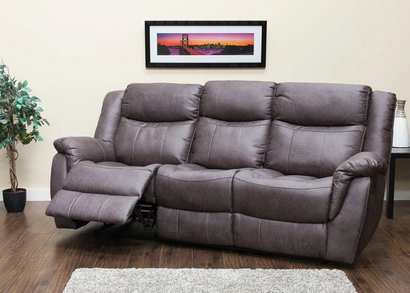 Walton Fabric Fully-Reclining Sofa Range by Sofahouse - Comfortable and Stylish Sofa