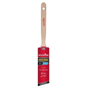 Wooster 5231-1-1/2 Paint Brush, 1-1/2 in W, 2-7/16 in L Bristle, Polyester Bristle, Sash Handle :EA: QUANTITY: 1