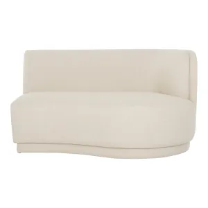 Yoon 2 Seat Chaise Right Cream