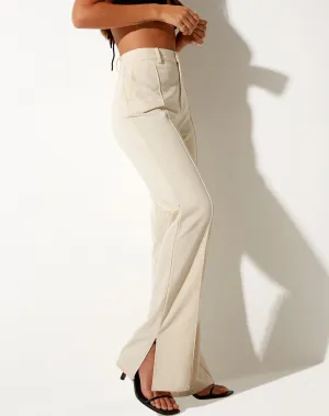 Zovey Trouser in Cream